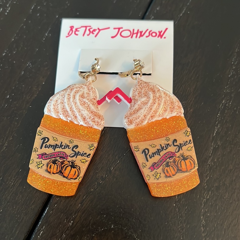 Betsey Johnson Earrings - Picture 1 of 5